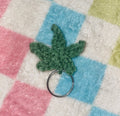 Weed Leaf Keychain